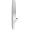 Ekena Millwork Elliptical 3 Spoke Architectural Grade PVC Combination Pediment, 40"W x 16-7/8"H x 2-3/4"P PEDPC040X170ELL03 - alternate 6